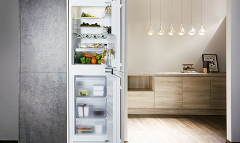 Integrated Fridge Freezers by HiF Kitchens