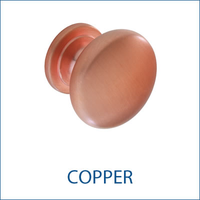 Copper Kitchen Handles by HiF Kitchens