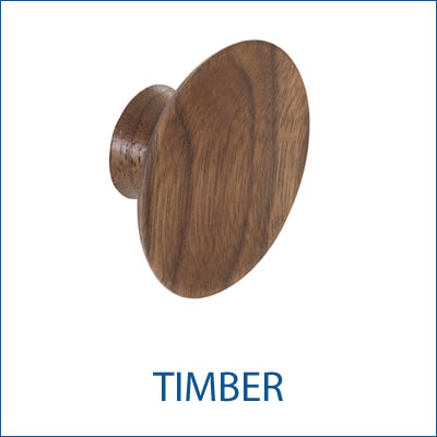 Timber Kitchen Handles by HiF Kitchens