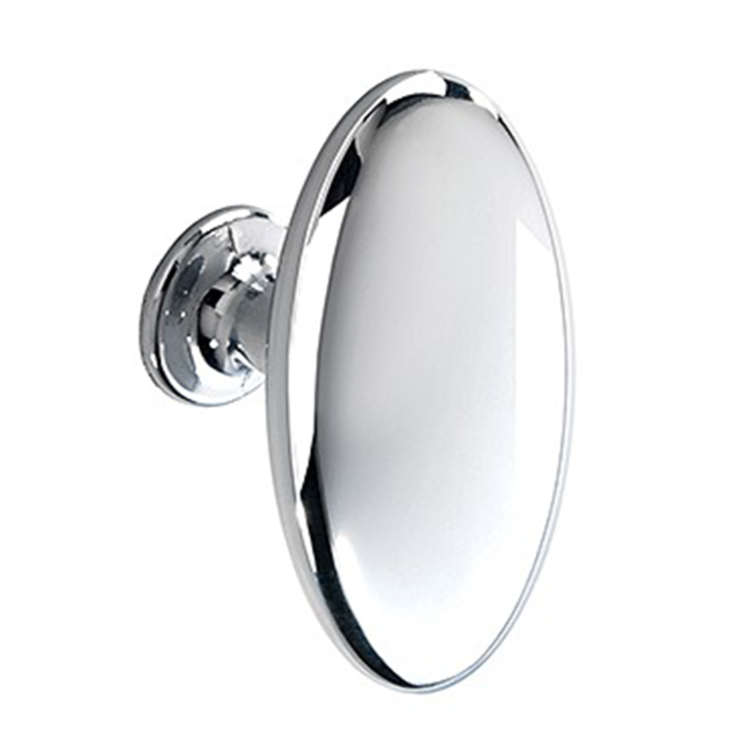 K1068.64.CH | PWS | Kitchen Oval Knob | 64mm | Chrome Effect