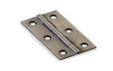 Alexander & Wilks Heavy Pattern Solid Brass Cabinet Butt Hinge - Pewter - 2.5'' Image 1 Thumbnail