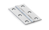 Alexander & Wilks Heavy Pattern Solid Brass Cabinet Butt Hinge - Satin Chrome - 2.5'' Image 1 Thumbnail