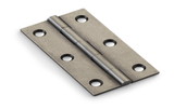 Alexander & Wilks Heavy Pattern Solid Brass Cabinet Butt Hinge - Pewter - 3'' Image 1 Thumbnail