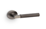 Alexander & Wilks Hurricane Plain Lever on Round Rose - Dark Bronze PVD Image 1 Thumbnail