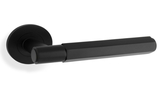 Alexander and Wilks Spitfire Hex Lever on Round Rose -  Black Image 1 Thumbnail