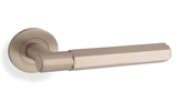 Alexander and Wilks Spitfire Hex Lever on Round Rose - Satin Nickel Image 1 Thumbnail