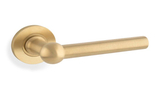 Alexander & Wilks Siskin Lever on Rose - Satin Brass PVD Image 1 Thumbnail