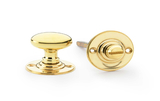 Alexander & Wilks Thumbturn and Release - Unlacquered Brass Image 1 Thumbnail