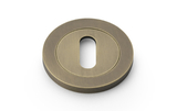 Alexander & Wilks Concealed Fix Escutcheon Standard Profile - Italian Brass Image 1 Thumbnail