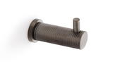 Alexander & Wilks Brunel Knurled Coat Hook - Dark Bronze PVD Image 1 Thumbnail