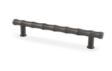 Crispin Bamboo T-bar Cupboard Pull Handle - Dark Bronze PVD - 128mm Centres Image 1 Thumbnail