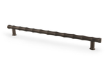 Crispin Bamboo T-bar Cupboard Pull Handle - Dark Bronze PVD - 224mm Centres Image 1 Thumbnail