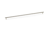 Alexander & Wilks Brunel Knurled T-Bar Cupboard Handle - Polished Nickel - Centres 448mm Image 1 Thumbnail