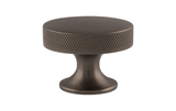 Alexander & Wilks Berlin Cupboard Knob - Dark Bronze - 38mm Image 1 Thumbnail