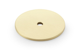 Alexander & Wilks Circular Backplate - Satin Brass - Diameter 40mm Image 1 Thumbnail