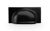 Alexander & Wilks Quantock Cup Handle - Black - 40mm Centres Image 1 Thumbnail