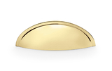 Alexander & Wilks Quieslade Cup Handle - Polished Brass Image 1 Thumbnail