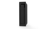 Alexander and Wilks Square Sliding Door Edge Pull - Black Image 1 Thumbnail