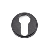 49542 - Matt Black Round Euro Escutcheon (Beehive) - FTA Image 3 Thumbnail