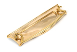 83545 - Polished Brass Art Deco Letter Plate - FTA Image 1 Thumbnail