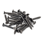 92909 - Dark Stainless Steel 8x1¼'' Countersunk Screws (25) - FTA Image 1 Thumbnail