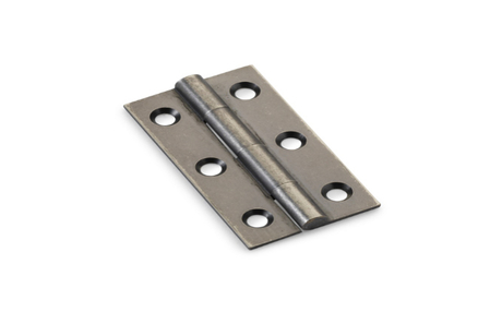 Added Alexander & Wilks Heavy Pattern Solid Brass Cabinet Butt Hinge - Pewter - 2'' To Basket