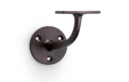 View Alexander & Wilks Architectural Handrail Bracket - Dark Bronze offered by HiF Kitchens