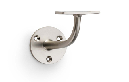 View Alexander & Wilks Architectural Handrail Bracket - Satin Nickel offered by HiF Kitchens