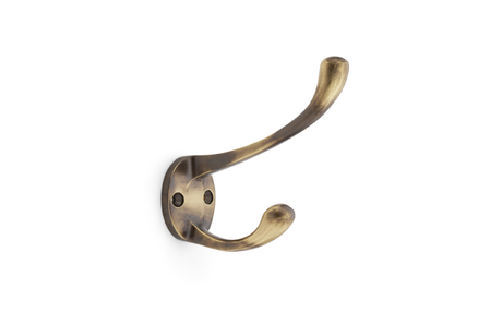 View Alexander & Wilks Victorian Hat and Coat Hook - Antique Brass offered by HiF Kitchens