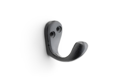 View Alexander & Wilks Victorian Single Robe Hook - Black offered by HiF Kitchens