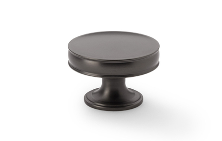 View Alexander & Wilks Lynd Cupboard Knob - Dark Bronze - 38mm offered by HiF Kitchens