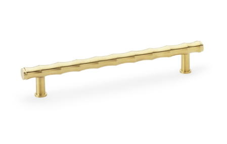 Added Alexander & Wilks Crispin Bamboo T-bar Cupboard Pull Handle - Satin Brass PVD To Basket