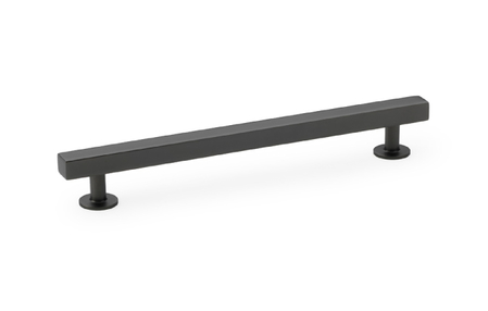 Added Alexander & Wilks Square T-Bar Cabinet Pull Handle - Dark Bronze - Centres 160mm To Basket