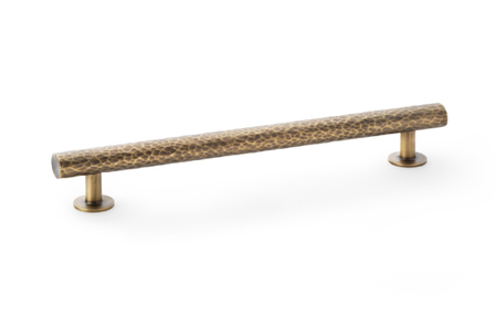 View Alexander & Wilks Leila Hammered Cabinet Pull - Antique Brass offered by HiF Kitchens