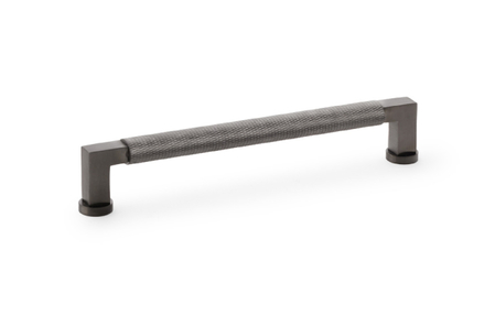 View Alexander & Wilks Camille Knurled Cabinet Pull Handle - Dark Bronze PVD offered by HiF Kitchens