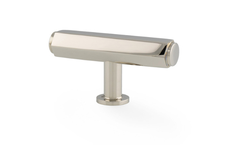 View Alexander and Wilks Vesper Hex T-Bar Cabinet Knob - Polished Nickel offered by HiF Kitchens