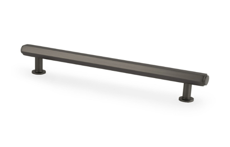 View Vesper Hex T-Bar Cabinet Pull-Dark Bronze-160mm C/C offered by HiF Kitchens