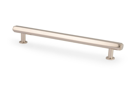 Added Vesper Hex T-Bar Cabinet Pull-Polished Nickel-160mm C/C To Basket