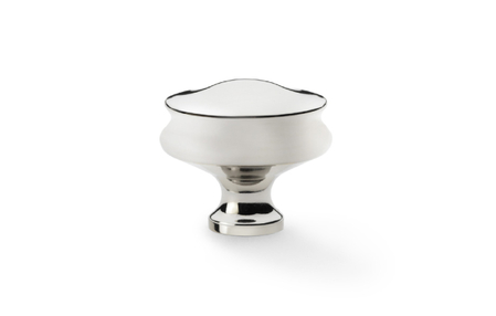 View Alexander & Wilks Harris Cupboard Knob - Polished Nickel offered by HiF Kitchens