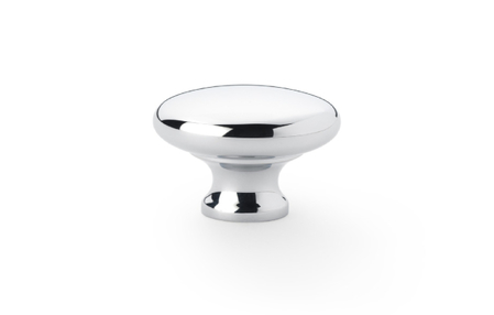 View Alexander & Wilks Wade Round Cupboard Knob - Polished Chrome - 32mm offered by HiF Kitchens