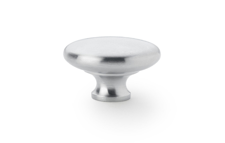 View Alexander & Wilks Wade Round Cupboard Knob - Satin Chrome - 38mm offered by HiF Kitchens