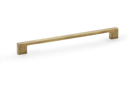 View Alexander & Wilks Marco Cupboard Pull Handle - Antique Brass - 224mm offered by HiF Kitchens