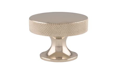 View Alexander & Wilks Berlin Cupboard Knob - Polished Nickel - 38mm offered by HiF Kitchens