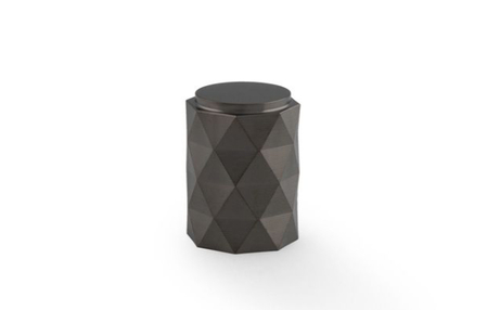 View Alexander & Wilks Diamond Cut Cylinder Cabinet Knob - 30MM - Dark Bronze PVD offered by HiF Kitchens