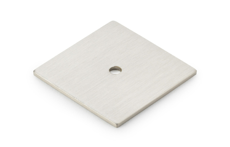 Added Alexander & Wilks Bullion Square Backplate - Satin Nickel To Basket