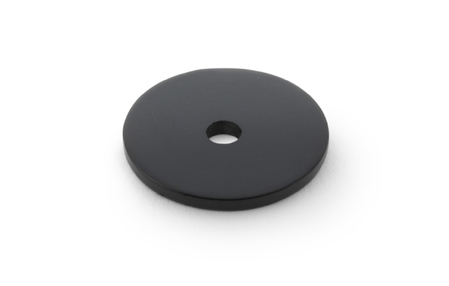 View Alexander & Wilks Circular Backplate - Black - Diameter 25mm offered by HiF Kitchens