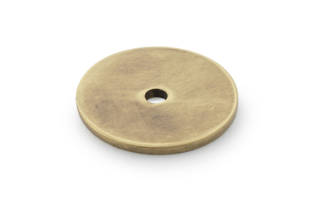 View Alexander & Wilks Circular Backplate - Antique Bronze - Diameter 30mm offered by HiF Kitchens