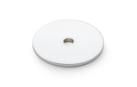 View Alexander & Wilks Circular Backplate - Polished Chrome - Diameter 30mm offered by HiF Kitchens