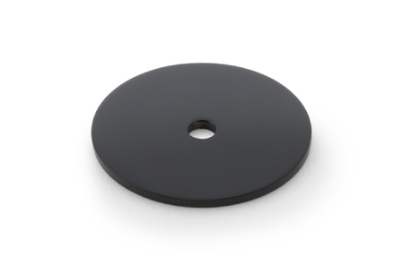 View Alexander & Wilks Circular Backplate - Black - Diameter 35mm offered by HiF Kitchens