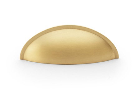 Added Alexander & Wilks Quieslade Cup Handle - Satin Brass To Basket